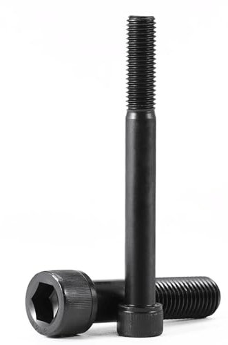 M6 20 Stück selbstschneidende Betonschrauben, hochfester legierter Stahl der Güteklasse 12,9, Schrauben-Set, Schrauben-Sortiment
