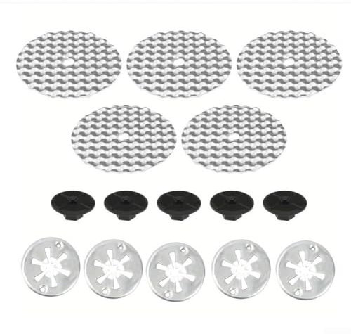 UTTASU 15PCS Metal Heat Shield Protection Plate Repair Kit With N90796501 Installation Accessories Car Heat Protection Shield Anti-Corrosion Mounting Plate