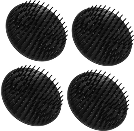 POPETPOP 4pièces Brosse De Massage Pour Chevelu Avec Shampoing Et Exfoliant Pour Cheveux Et Lavage Capillaire