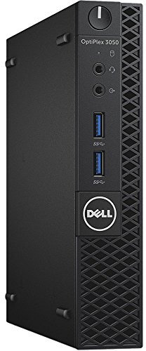 Dell Optiplex 3050 2.70Ghz I5-7500T Mini Pc Negro Mini Pc - Ordenador de Sobremesa (2,70 Ghz, 7ª Generación de Procesadores Intel Core I5, I5-7500T, 8 Gb, 256 Gb, Windows 10 Pro)