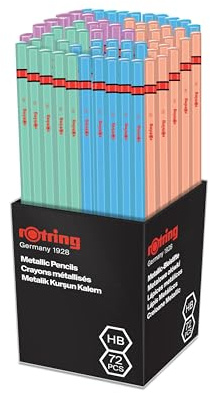 Rotring Bleistift Metallic, im 72er köcher