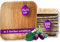 Waipur 200 Platos Desechables de Hoja de Palma Ecológicos - Cuadrado 15x15 cm - Vajilla Orgánica - Estable, Natural y Compostable - Elegantes para Fiestas - Estilo Madera