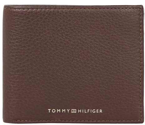 Tommy Hilfiger TH Premium Leather CC and Coin Cognac
