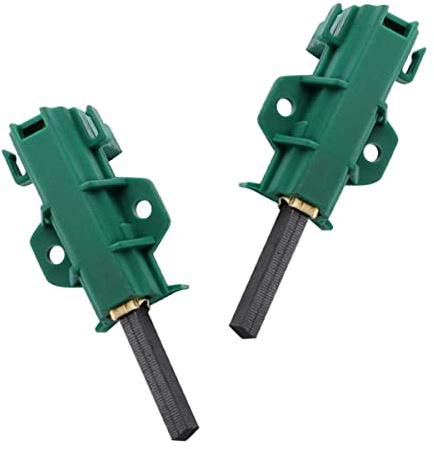 Konuooer Motorkohlen Kohlebürsten Set für waschmaschine Beko Blomberg 371202405 371202407 L24MF7 Candy Hoover 49028930 Smeg 691913573 Lamona grün Kohlebürsten für WMB WMD WTV usw