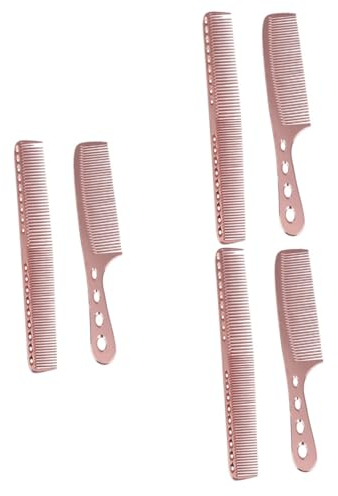 Didiseaon 6pièces Peigne De Coiffure Acier De Peignes Fins Pour Coiffure Et Organisation De Cheveux à
