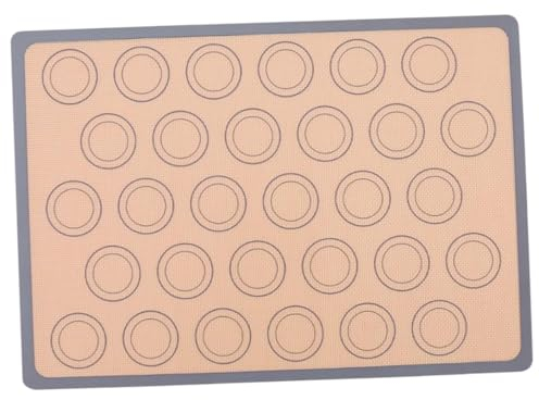 PRETYZOOM Esterilla Para Hornear Resistente Al Calor Bandeja Para Hornear Fondant Esterilla Para Amasar Pasteles y Repostería Horno Para Macarrones y Masas