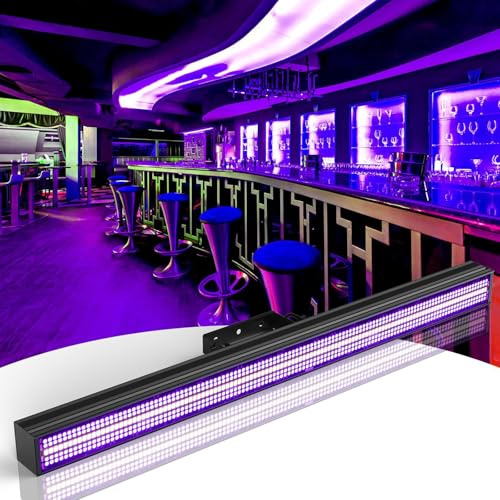 Barre lumineuse Dj 150 W, 720 LED RGBW, barre lumineuse de scène, contrôle DMX et son activé, lumière de lavage murale, éclairage de scène, lumière stroboscopique, lumière de lavage pour intérieur