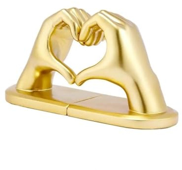 Serre-livres Bookends for Shelves Book Ends Sculpture Aesthetic Decor for Bedroom Living Room Serre-livres(Gold)