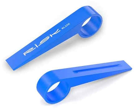2Pcs Bike Piston Press Tool for Shimano Caliper Hydraulic Disc Brake Pad Spreader Piston Press Tool for MTB Road Bicycles Calipers Reset Retracting Universal(16.2mm Width Blue Color Plastic)
