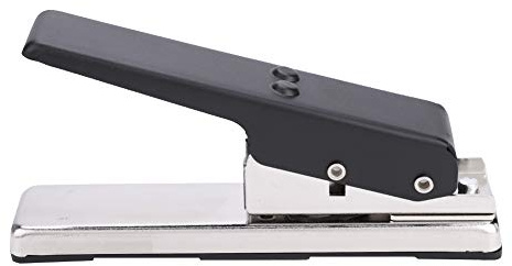 Walfront Gitarren-Pick-Stanzer, Metall-Plektrum-Schneidewerkzeug für Selbstgemachte Personalisierte Plektren, Schneidet ABS- und PVC-Materialien mit Einer Dicke von Bis zu 1 Mm für Musiker