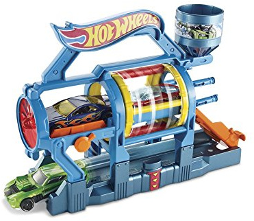 Mattel DWL00 – Hot Wheels – Wiederverschließbares Playset – Turbo-Jet Car Wash