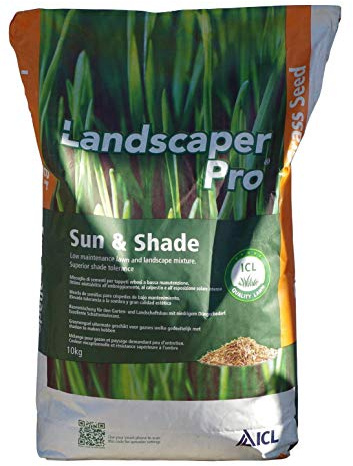 LANDSCAPER PRO SEMENTI per Prato ERBOSO Professionale (Sun & Shade, 10 kg)