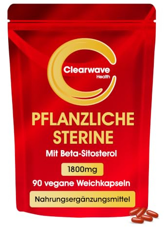 Esteroles Vegetales 1800mg | 90 Cápsulas Veganas | Beta-Sitosterol