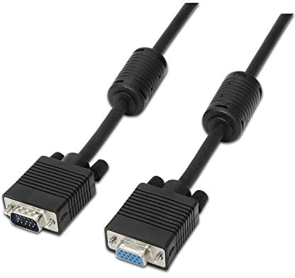 Aisens Cable Svga Con Ferrita Hdb15/M-Hdb15/H Negro 3M