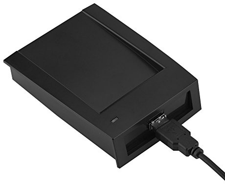 Lector de tarjetas inteligentes USB, Lector de tarjetas RFID común para control de acceso, Sin unidad