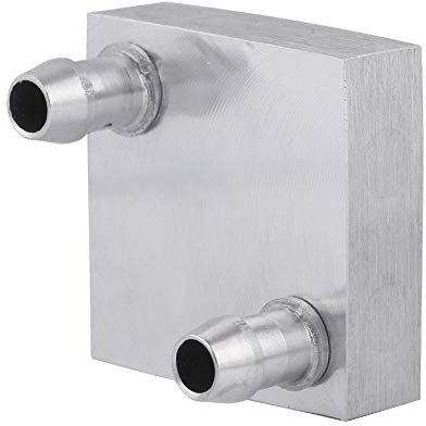 KSTE Dissipatore Liquido Raffreddamento CPU, 40x40mm acqua di raffreddamento in alluminio del blocco for il CPU liquido radiatore acqua dissipatore di calore del dispositivo di raffreddamento Ef