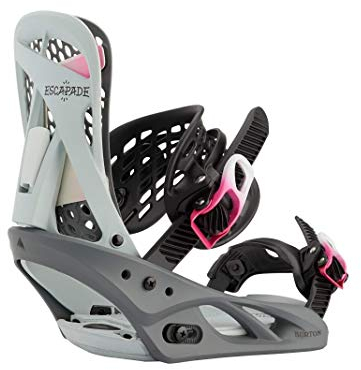 Burton – Snowboard Bindung Escapade Twilight Gray Damen – Größe L – Grau