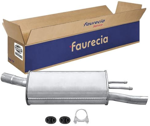 HELLA 8LD 366 030-701 Endschalldämpfer - Easy2Fit Kit - hinten - einteilig