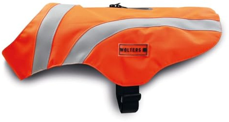 WOLTERS Sicherheitsweste Security, Größe:40 cm, Farbe:neon orange