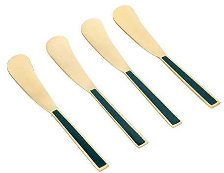 Artesà Butter Spreaders Butterstreuer, Edelstahl, Gold