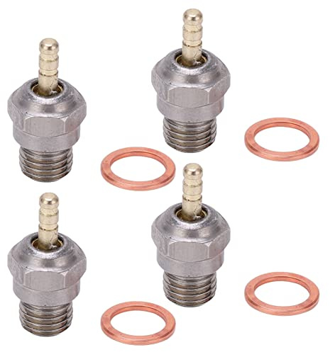 4 pièces/ensemble Bougie d'allumage de moteur RC, bougie de préchauffage à chaud Performance stable pour Kyosho 1/8 1/10