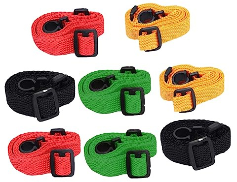 CORHAD Ukulele-schultergurt 8-saiten-set Modisches Gürtel-accessoire Zufällige Farbe