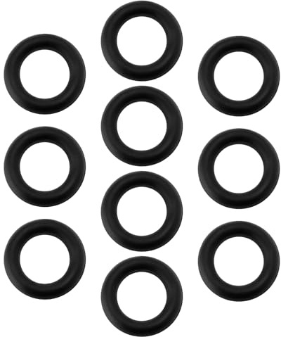 ECSiNG 10 Stück Vergaser-Mischschraube Gummi-O-Ring-Dichtung 1329529901 Außendurchmesser 5 mm Dicke 1 mm kompatibel mit Keihin