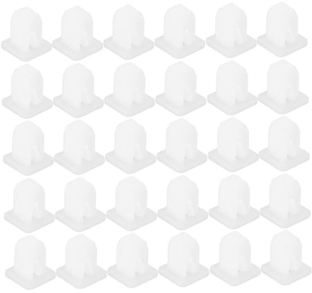 Abaodam 50pezzi Clip Fissaggio in Plastica Per Paraurti Auto Clip Pressione Per Elementi Per Riparazioni e Sostituzioni Multiple Per Vari Veicoli
