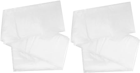 TOYANDONA Sacchi per Materassi da Trasloco 2 Pezzi 180X240X35 CM in Plastica Trasparente Resistente Coprimaterassi Matrimoniali Protezione per Stoccaggio e Trasporto