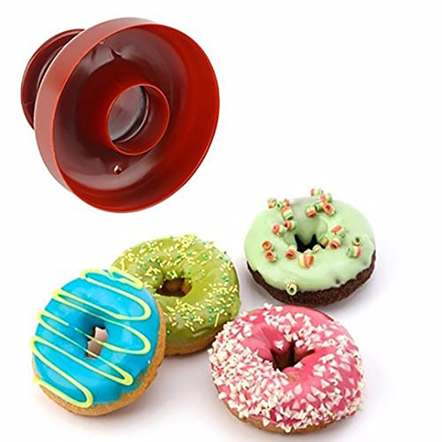 Lawnrden Moule de cuisson à donuts en plastique, antiadhésif, pour fabrication de Desserts, coupe-donuts sûr, coupe pain, 1 pièce |.Fabricant