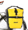 Rhinowalk Fahrradtasche 20L TPU Wasserdichtes Fahrrad Gepäcktaschen Reißfest Rücksitz Gepäckträger Tasche MTB Fahrrad Satteltaschen Gelb