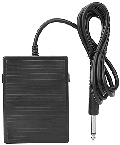 Universal Sustain Pedal für E-Keyboard, Synthesizer und elektronische Instrumente, robust und langlebig einsetzbar für Musikinstrumente