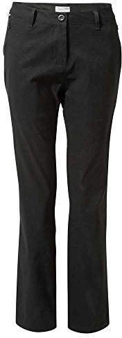 Craghoppers Womens Kiwi Pro Trousers Hiking Pants, Black, 10 Short EU
