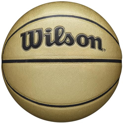 Wilson NBA Gold Edition Ball WTB3403XB, Unisex basketballs, Gold, 7 EU