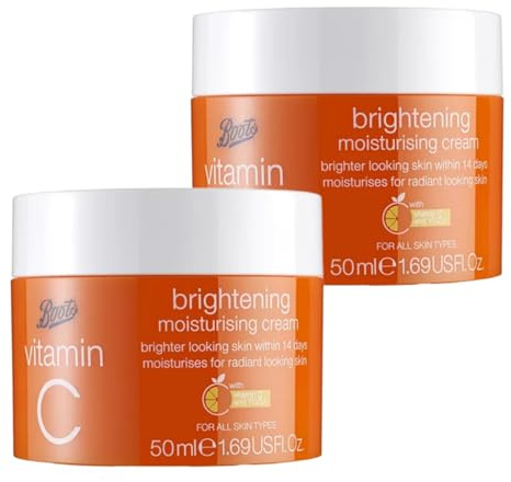 BOOTS | Vitamin C Brightening Moisturising Cream | 50mL X 2 PACK