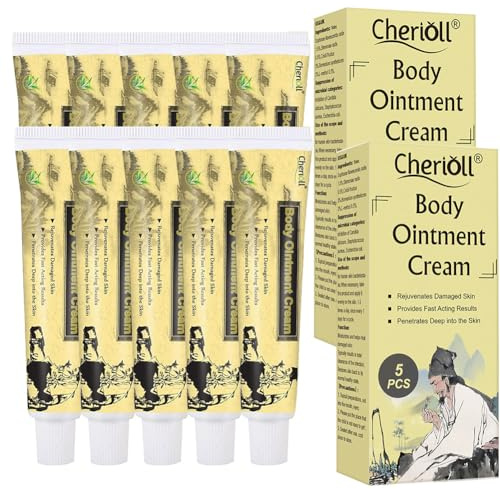 Crème Pour Le Visage, Crème Pour le Corps, Traitement de la Peau Saine, Cream Chinoise Naturelle, 10pcs