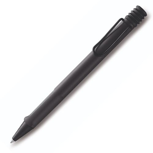 LAMY safari Kugelschreiber mit ergonomischem Griffstück & Strichstärke M - für angenehm langes Schreiben - aus robustem ASA Kunststoff - inklusive Großraummine M 16 (ohne Geschenkbox, Umbra matt)