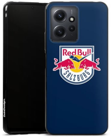 DeinDesign Silikon Hülle kompatibel mit Xiaomi Redmi Note 12 4G Case schwarz Handyhülle EC Red Bull Salzburg Offizielles Lizenzprodukt Eishockey