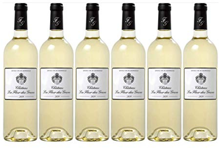 CHATEAU LA FLEUR DES GRAVES BLANC- 6 Bouteilles - Grand Vin Blanc de Bordeaux - Coup de Cœur Guide Hachette - AOC Graves de Vayres -