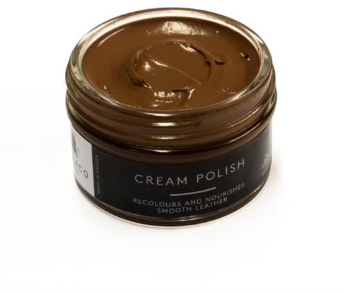 Famaco Leather Deluxe Cream Polish select colour. WITH APPLICATION SPONGE. Duluxe cream polish for Leather goods & shoes. Nourish and protect your leather using cream polish