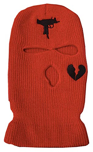 YAMEE Sturmhaube Herren Damen,Balaclava - 3-Loch Sturmmaske,Vollmaske Skimütze Wintermütze Strickmaske Vollgesichtsabdeckung für Outdoor Radfahren Skifahren