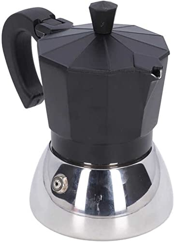 REJOON Caffettiera a caffettiera Facile da Pulire e da Usare Piccola caffettiera in Acciaio Inossidabile in Alluminio Ampiamente usata