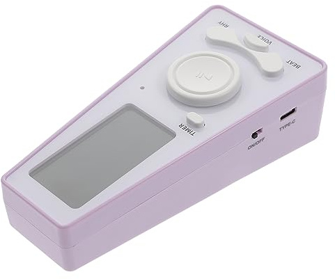 Toyvian Digitales Metronom Für Klavier Tragbarer Tuner Mit Kopfhöreranschluss Einstellbare Lautstärke Für Gitarre Violine Ukulele Und Anfänger Einsetzbar Leicht Und Batterie-