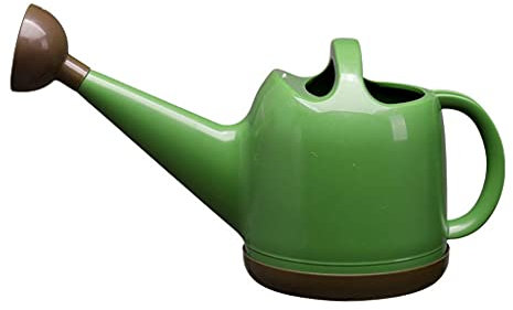 Arrosoir Vert décoratif pour Plantes d'intérieur et d'extérieur – Capacité de 4 L/10,6 gallons avec Pomme de Douche Amovible – Idéal pour Les Plantes d'intérieur et Les Fleurs de Jardin – GuShe