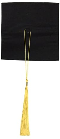 GSCLZ Graduation Hat Adult Bachelor Graduation Caps With Tassels For Master Doctor Academic Hat Black Mortar Board Graduation Cap(Color:Color-4)