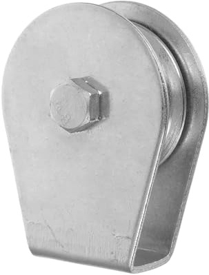 BESPORTBLE Flagpole Pulley System Swivel Pulley Roller Effortless Flag Movement Stainless Steel Flagpole Hardware