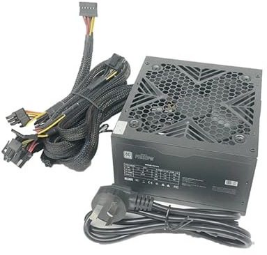 Fuente de alimentación for Ordenador de sobremesa PS650Pw 600 W 110 V-230 V, Color Negro, silenciosa