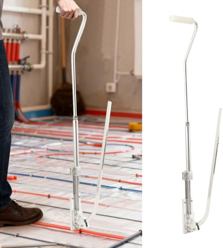 Tacker für Fußbodenheizung, Tackergerät Tackernadel Setzgerät zur Befestigung von Fußbodenheizungsrohren, Effizient und Präzise Heizkabel und ähnliche Komponenten Befestigen