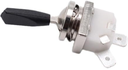 perfk Interruttore a levetta on/off, alte prestazioni, facile installazione, ricambi professionali, 12 V 24 V, per impieghi gravosi, per tipo 31909 65SA