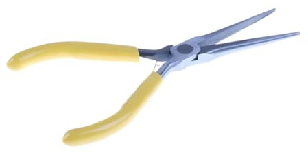 Needle Nose Pliers 5 Inch Long Nose Plier Multi Tool Forceps Repair Hand Tools Press Tool(1pc Long)